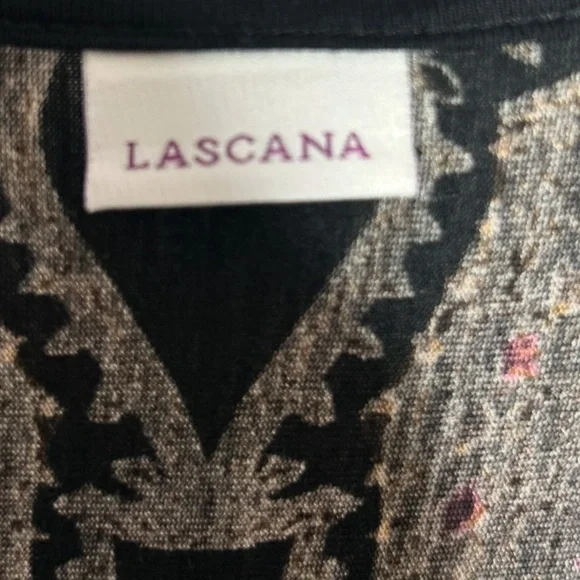 LASCANA Women's paisley pattern Lace Up Dress Tie size 42 US 12 - Picture 8 of 10